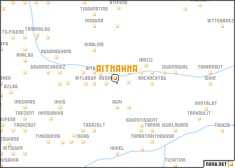 map of Aït Mahma