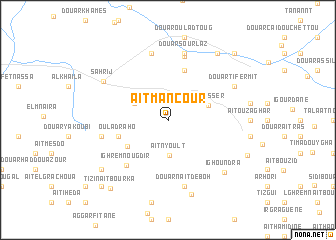 map of Aït Mancour