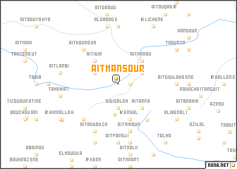 map of Aït Mansour