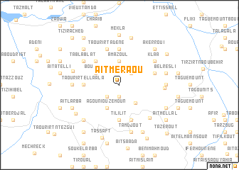 map of Aït Meraou