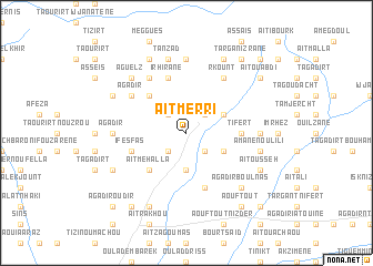map of Aït Merri