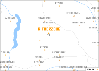 map of Aït Merzoug