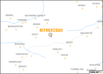 map of Aït Merzouk