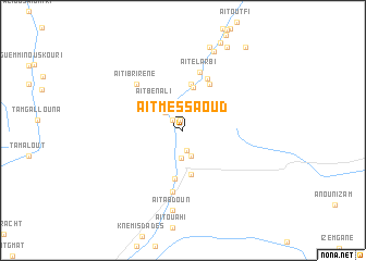 map of Aït Messaoud