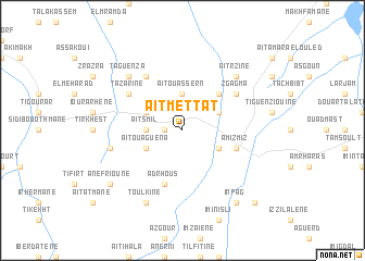 map of Aït Mettat