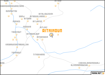 map of Aït Mimoun