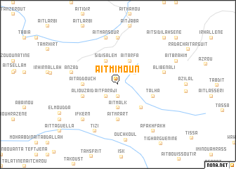 map of Aït Mimoun