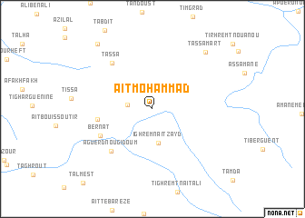 map of Aït Mohammad
