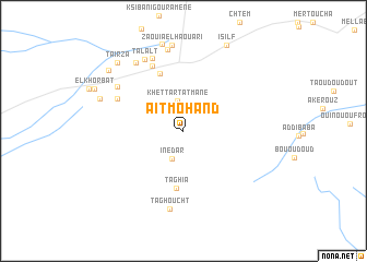 map of Aït Mohand