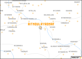 map of Aït Moulay Aomar