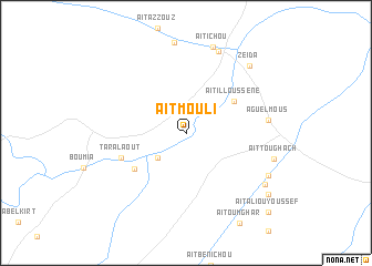 map of Aït Mouli