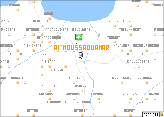 map of Aït Moussa Ou Amar