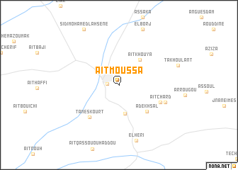 map of Aït Moussa