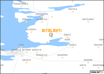 map of Aitolahti