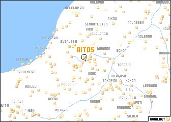 map of Aitos