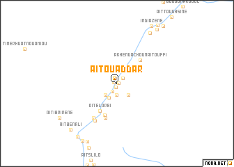 map of Aït Ouaddar