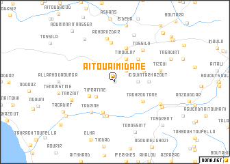 map of Aït Ou Aïmidane