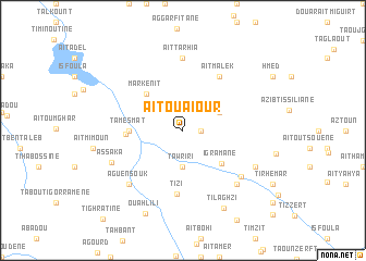 map of Aït Ouaïour