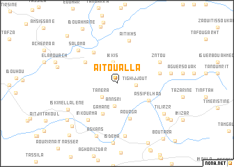 map of Aīt Ou Alla