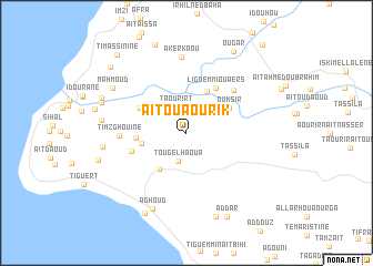 map of Aït Ouaourik