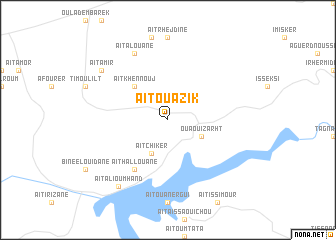 map of Aït Ou Azik