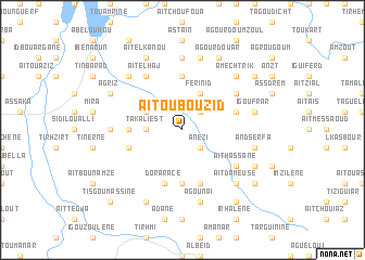 map of Aït Ou Bouzid