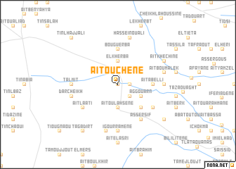 map of Aït Ouchene