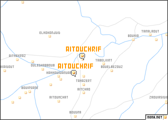 map of Aït Ou Chrif