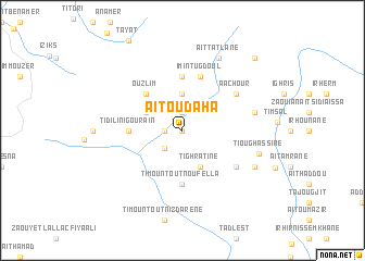 map of Aït Ou Daha