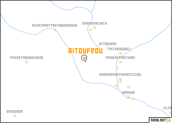 map of Aït Oufrou