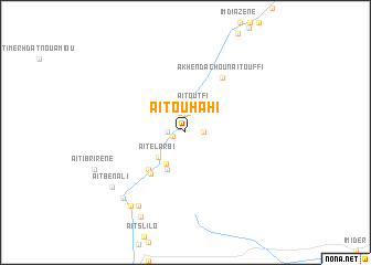 map of Aït Ouhahi