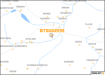 map of Aït Ouidrene