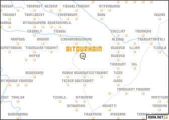 map of Aït Ourhaïn