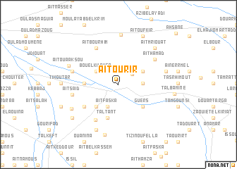 map of Aït Ourir