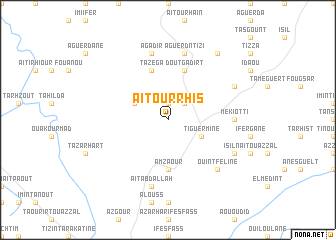 map of Aït Ourrhis