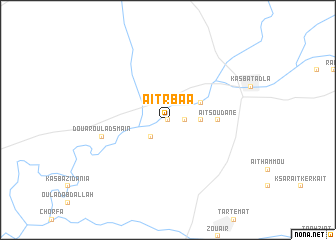 map of Aït Rbâa