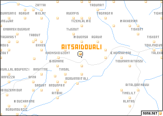 map of Aït Saïd Ou Ali