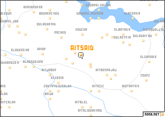 map of Aït Saïd