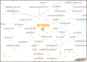 map of Aït Saïd