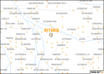 map of Aït Saïd