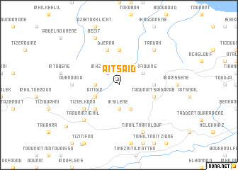 map of Aït Saïd