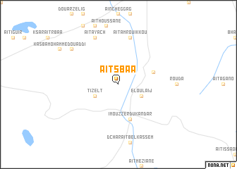 map of Aït Sbaa