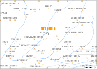 map of Aït Siaïs