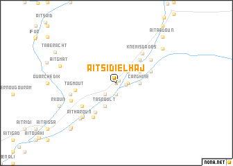 map of Aït Sidi el Haj