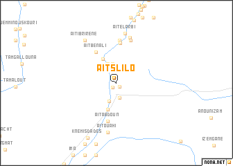 map of Aït Slilo