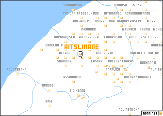 map of Aït Slimane