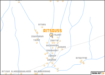 map of Aït Souss