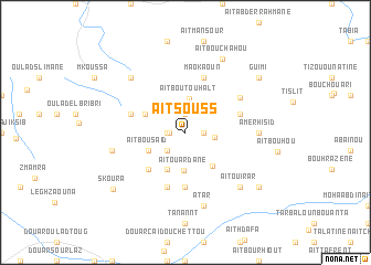 map of Aït Souss