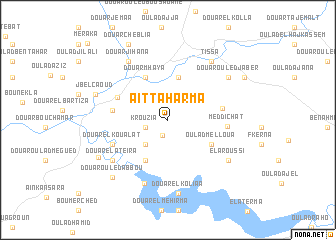 map of Aït Taharma