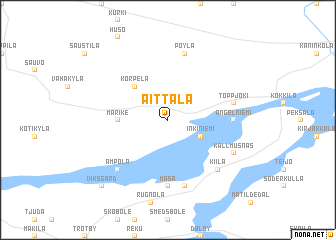 map of Aittala